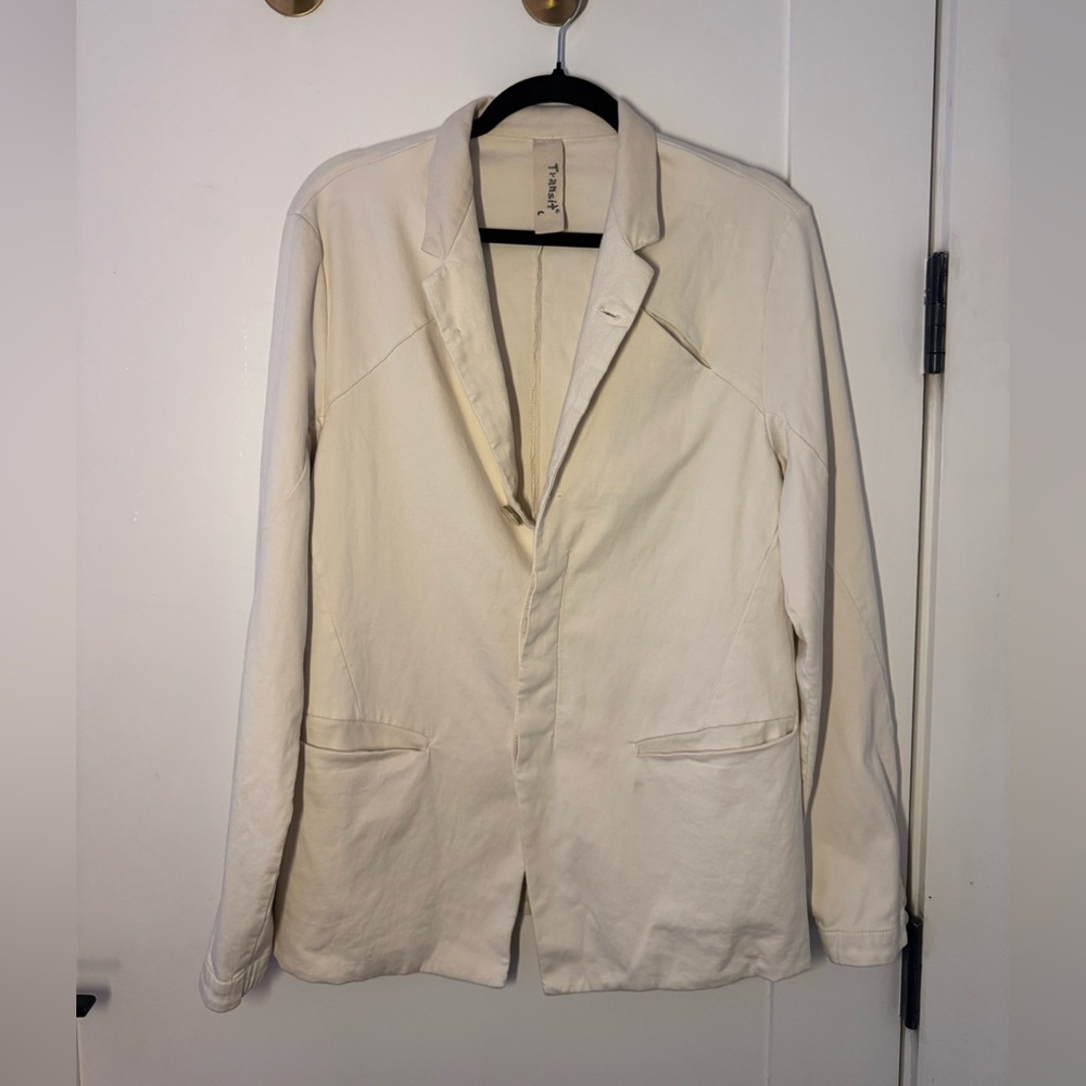 Cream Transit Blazer